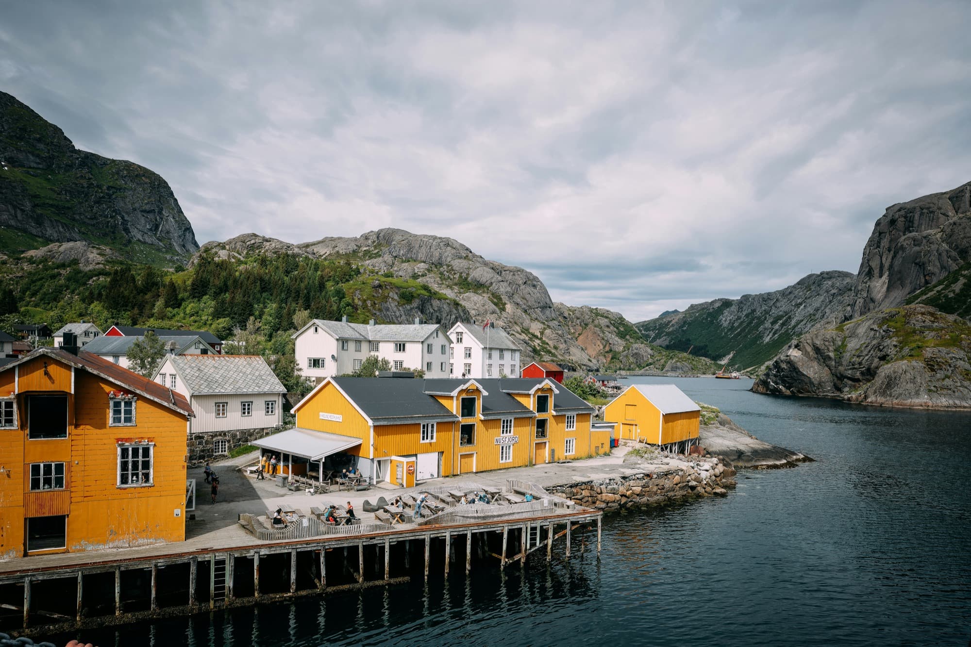 Nusfjord fishing village, Lofoten Islands, Norway