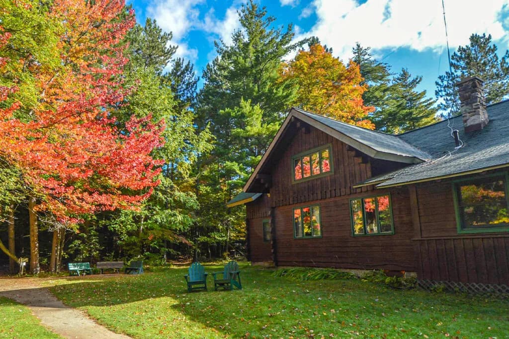 Adirondack Mountain Club lodge photo