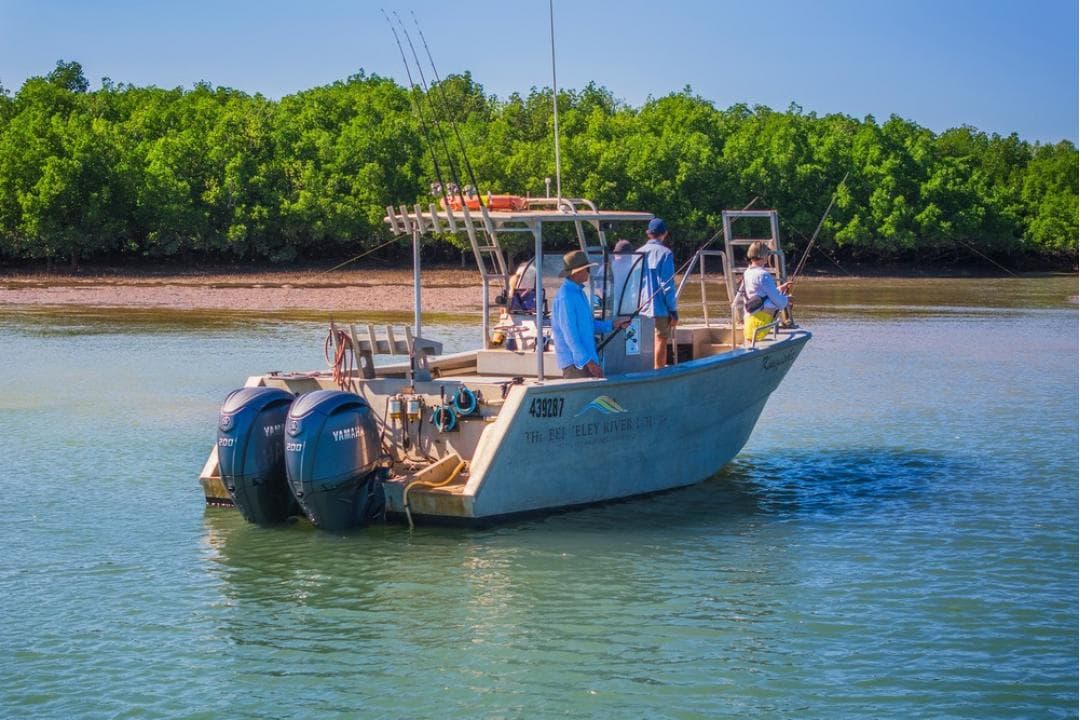 BERKELEY RIVER FISHING ADVENTURE Western Australia lodge photo
