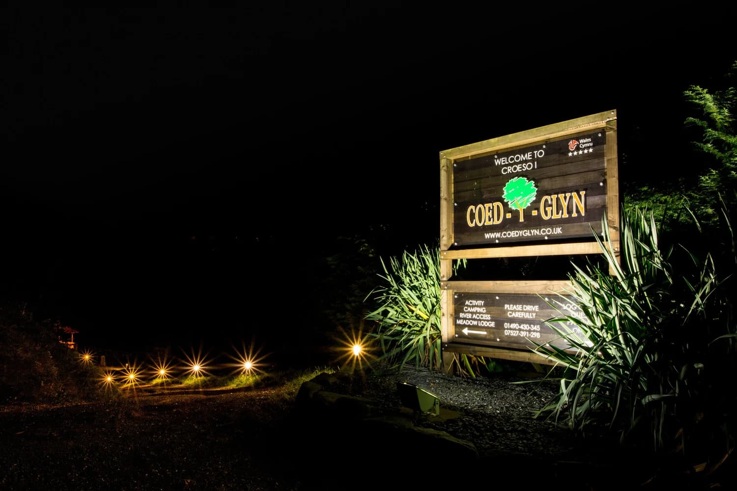 Coed Y Glyn Log Cabins lodge photo