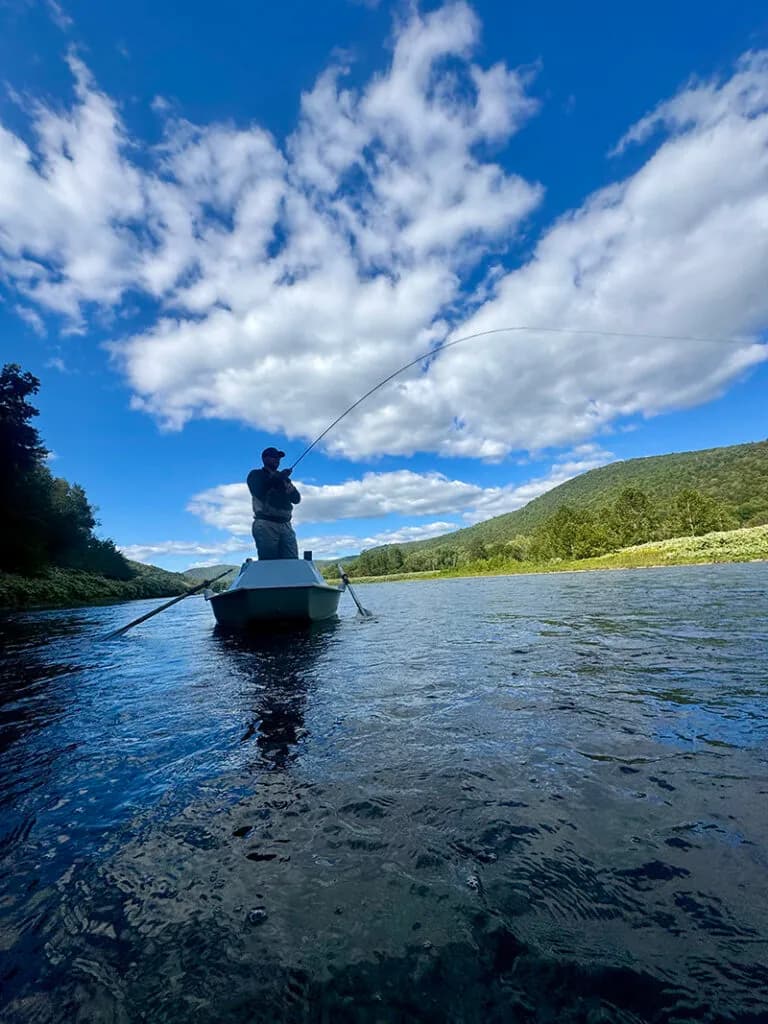 Hackett Fly Fishing lodge photo