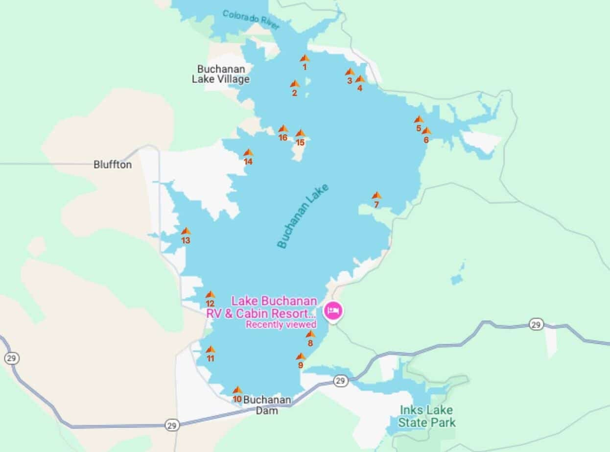 Lake Buchanan RV and Cabin Resort lodge photo