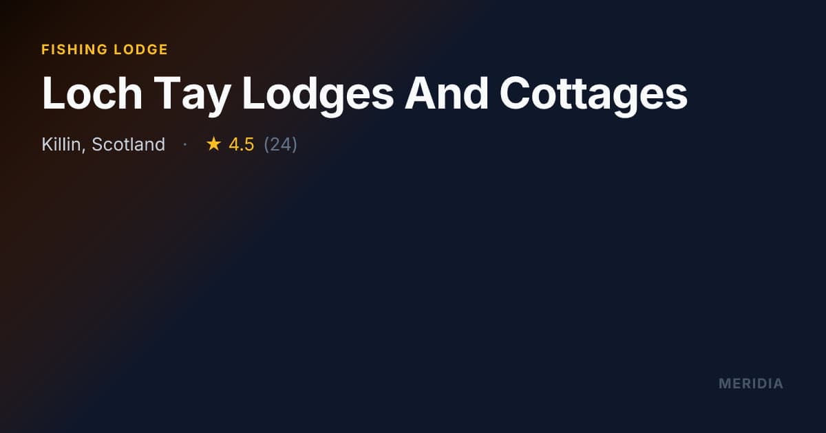 Loch Tay Lodges And Cottages lodge photo