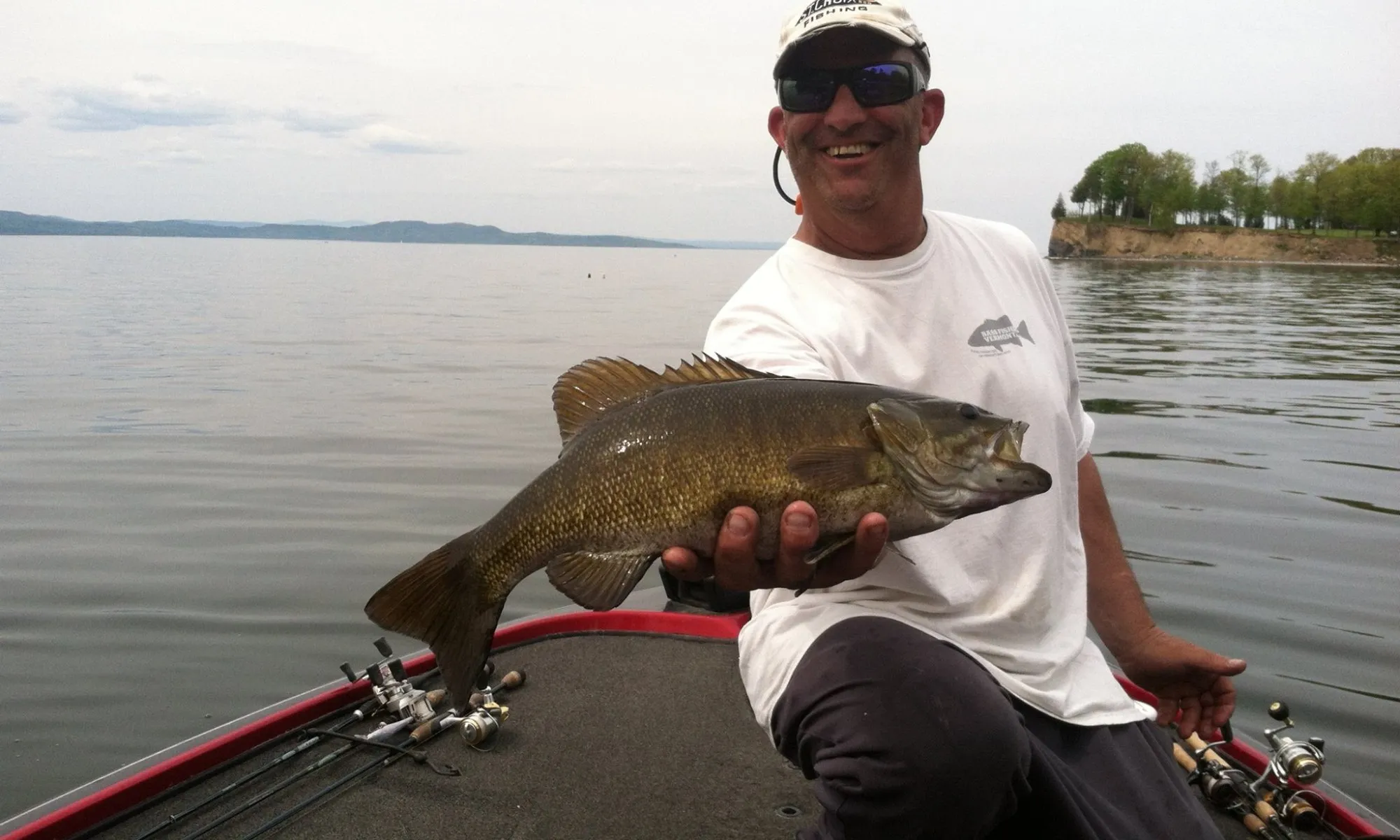 Bass Fishing Vermont lodge photo
