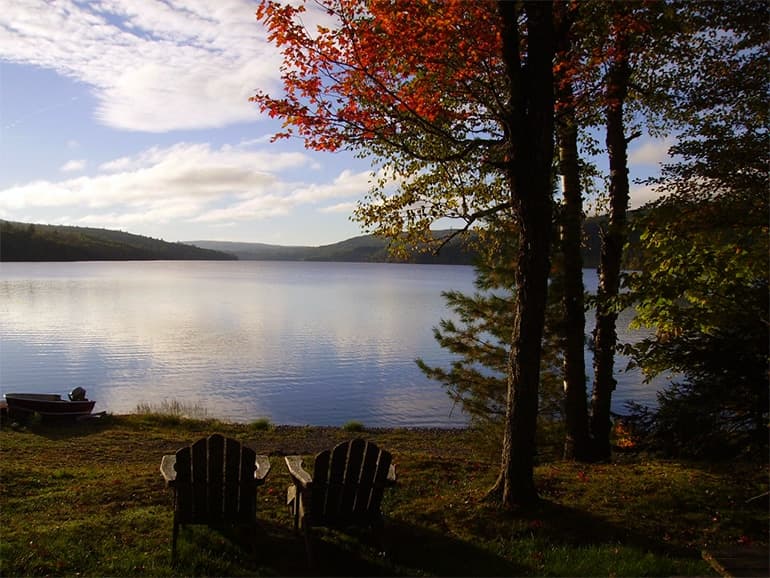 Nahmakanta Lake Wilderness Camps lodge photo