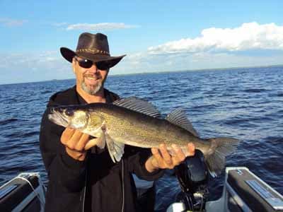 Ontario Walleye Musky Fishing South River Resort lodge photo