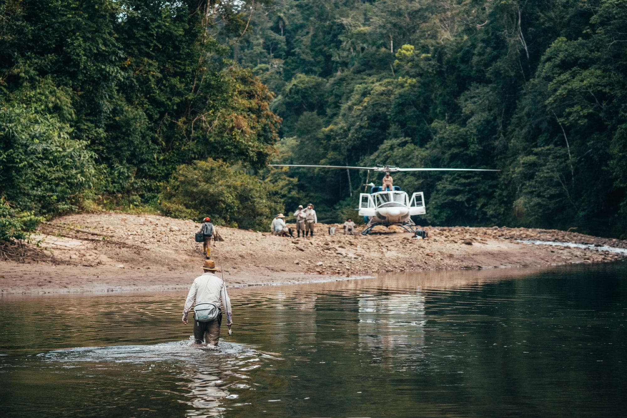 Tsimane Heli Fishing Program lodge photo