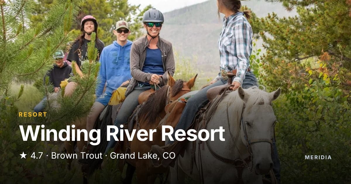 Winding River Resort lodge photo