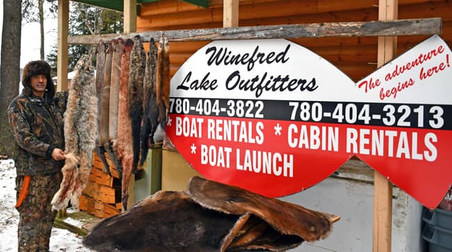 Winefred Lake Outfitters lodge photo